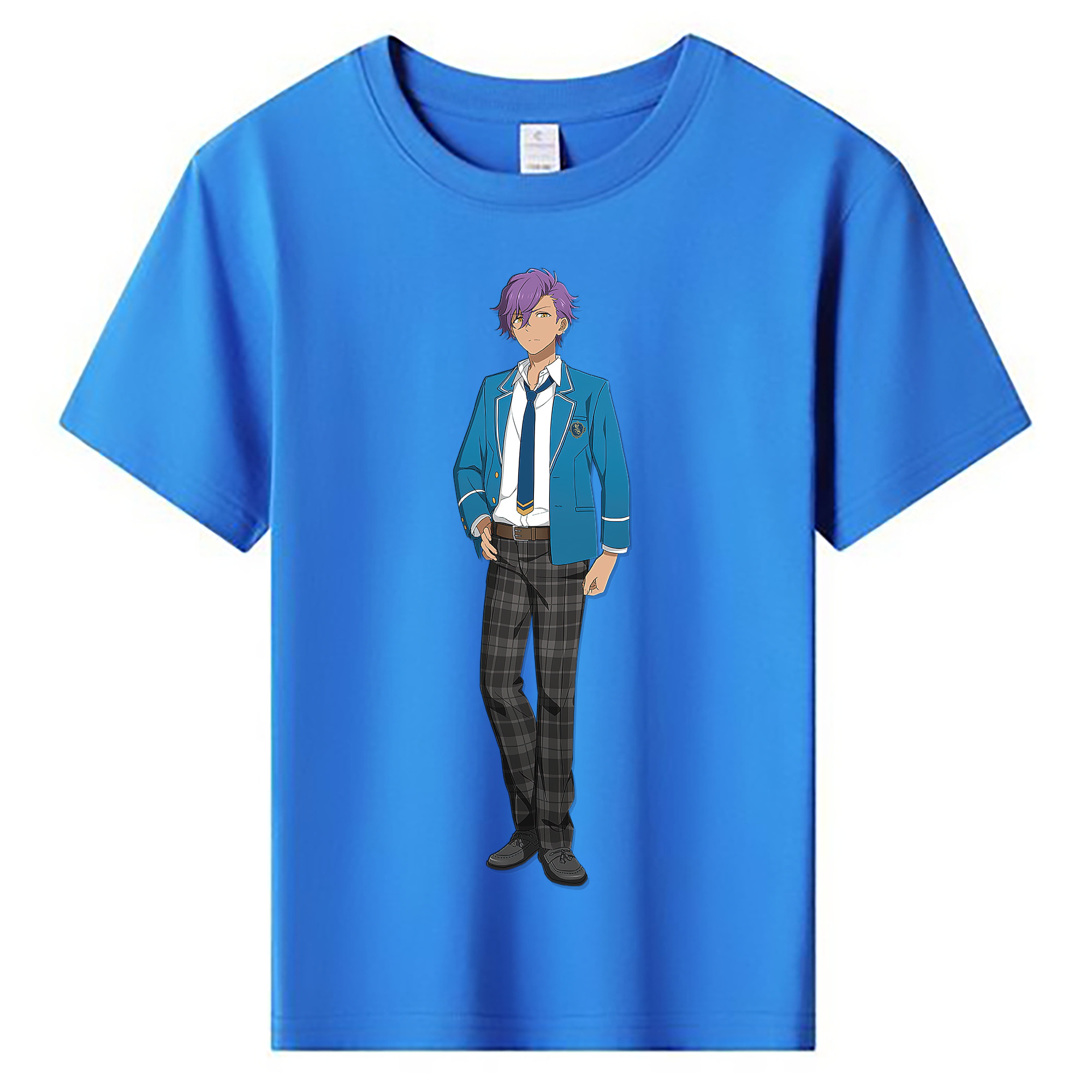（画像用） あんさんぶるスターズ! Ensemble Stars 綿100％キッズTシャツ（フロントプリント）